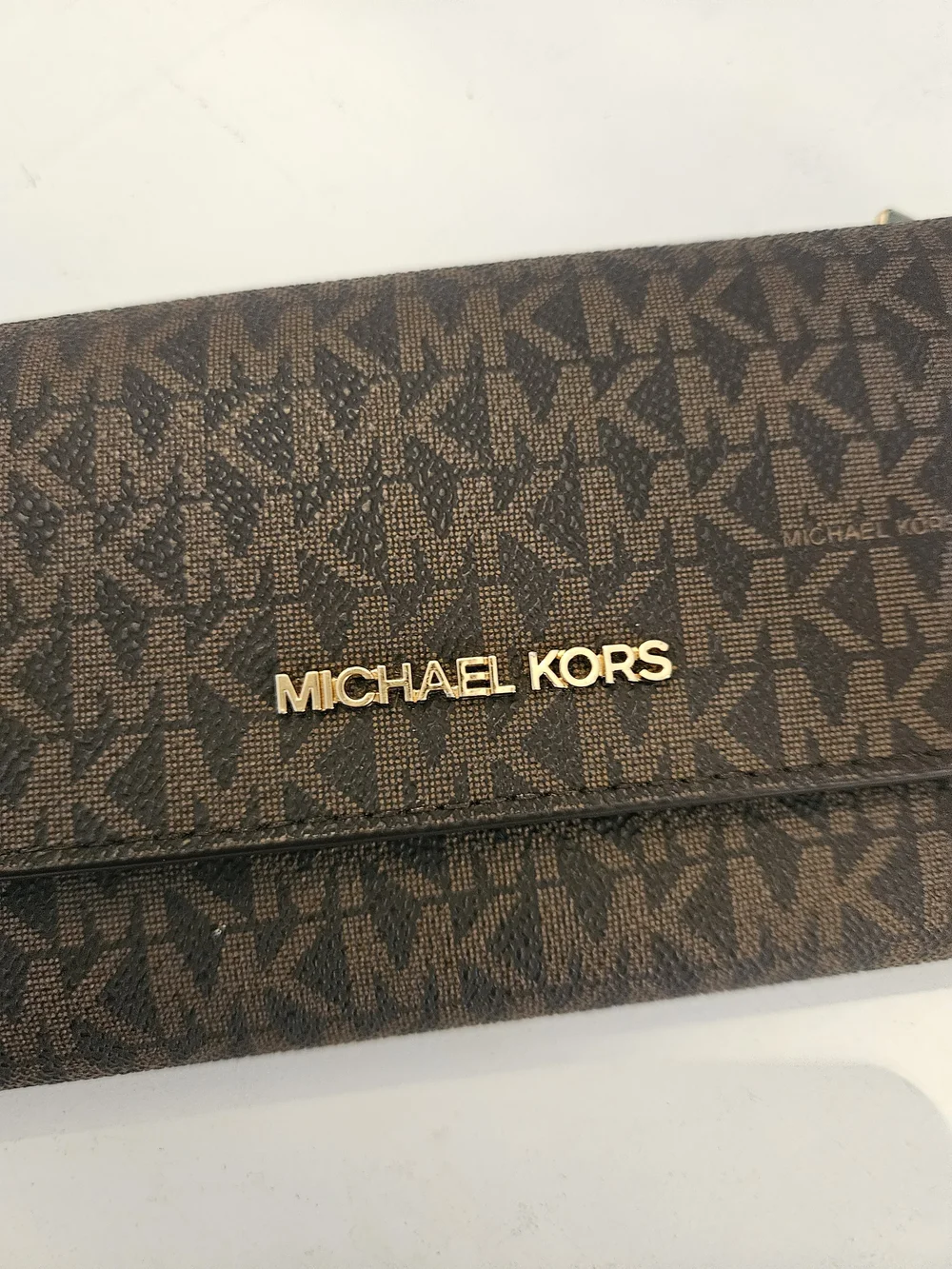 Michael Kors Brown Monogram Wallet
